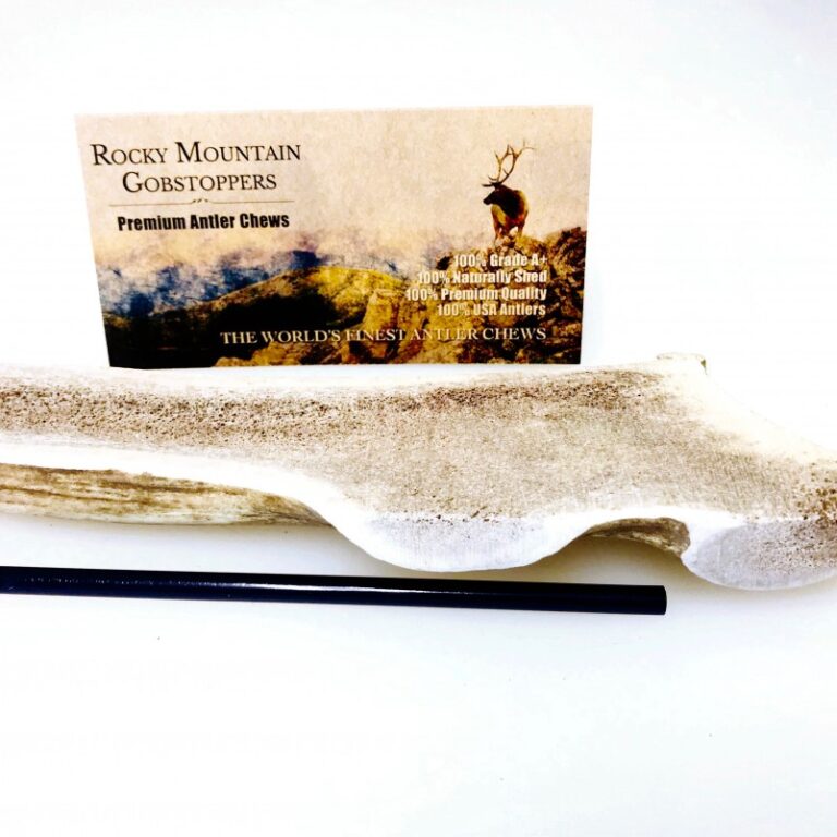 LARGE-SPLIT Rocky Mountain Gobstoppers Premium Elk Antler Dog Chews -( Antlers By-The-Pound)