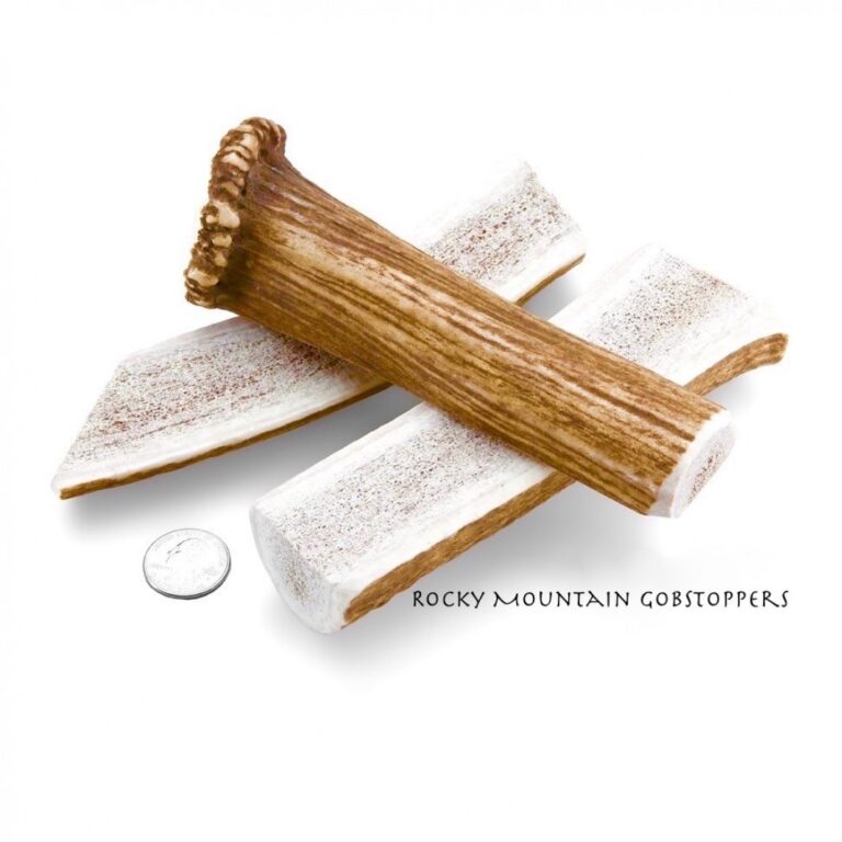MEDIUM-SPLIT Rocky Mountain Gobstoppers Premium Elk Antler Dog Chews - Antler Chews By-the-Pound